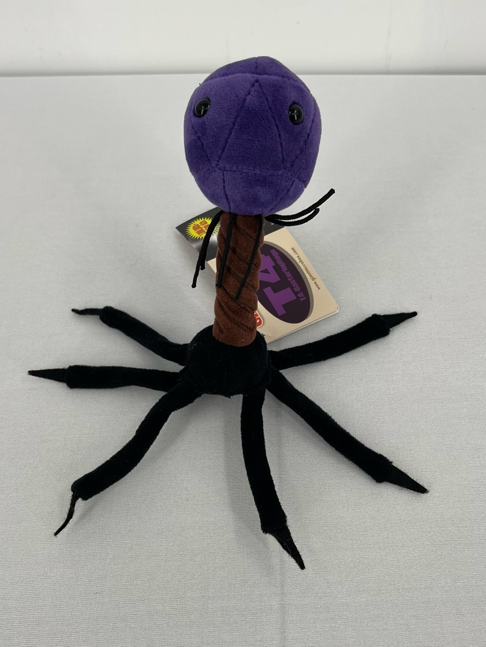 GIANTmicrobes T4 Bacteriophage Plush cute Science Biology microbiology STEM NWT